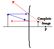 convex mirror diagram