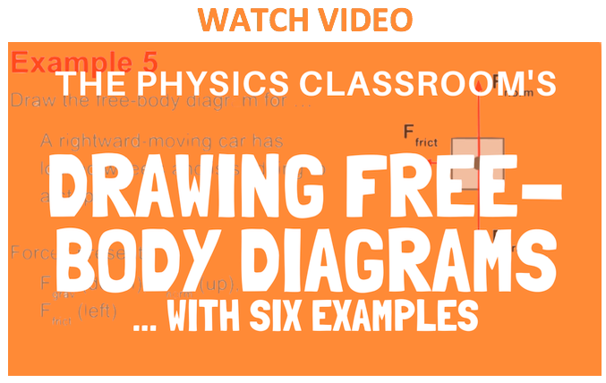 drawing free body diagrams answers